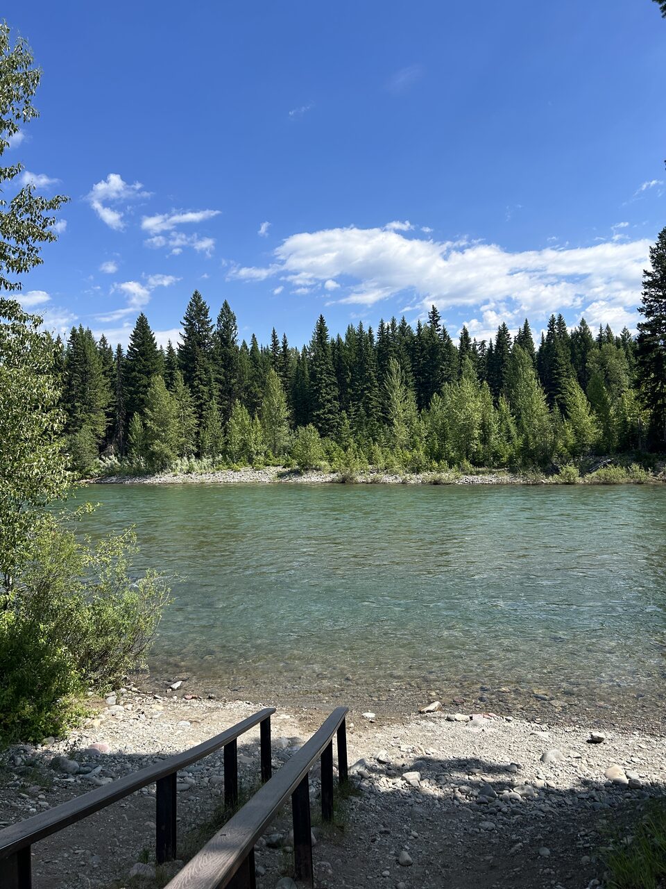 Another view of the access at Ford on the North Fork.
