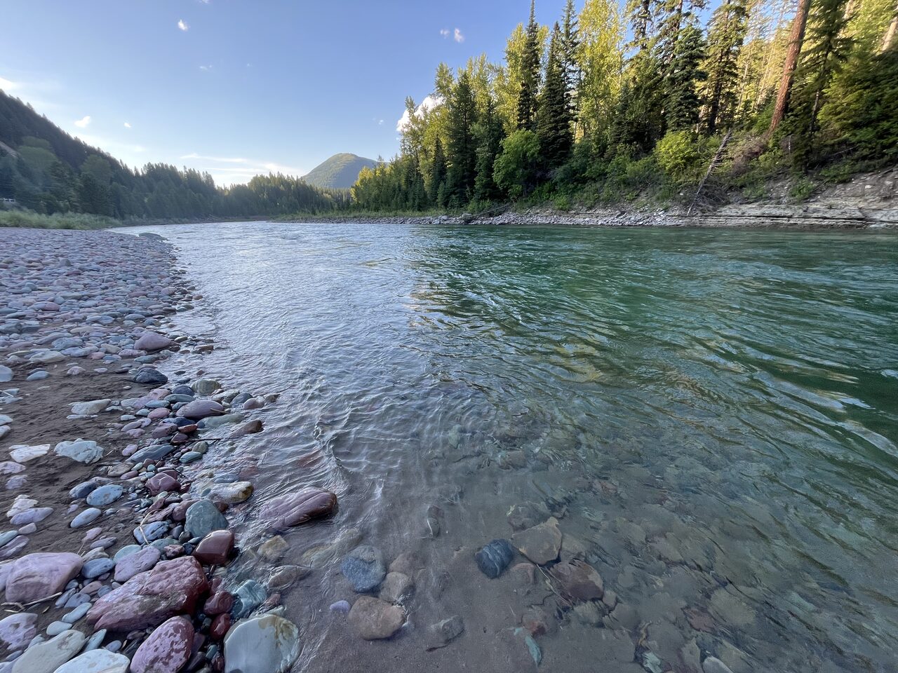 Another view of the access at Paola on the Middle Fork.