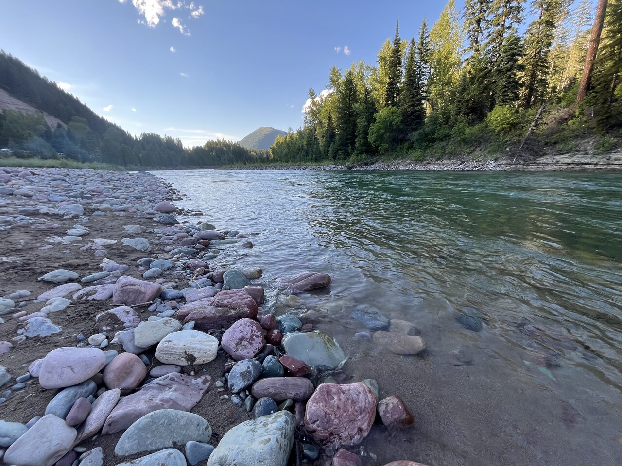 Another view of the access at Paola on the Middle Fork.