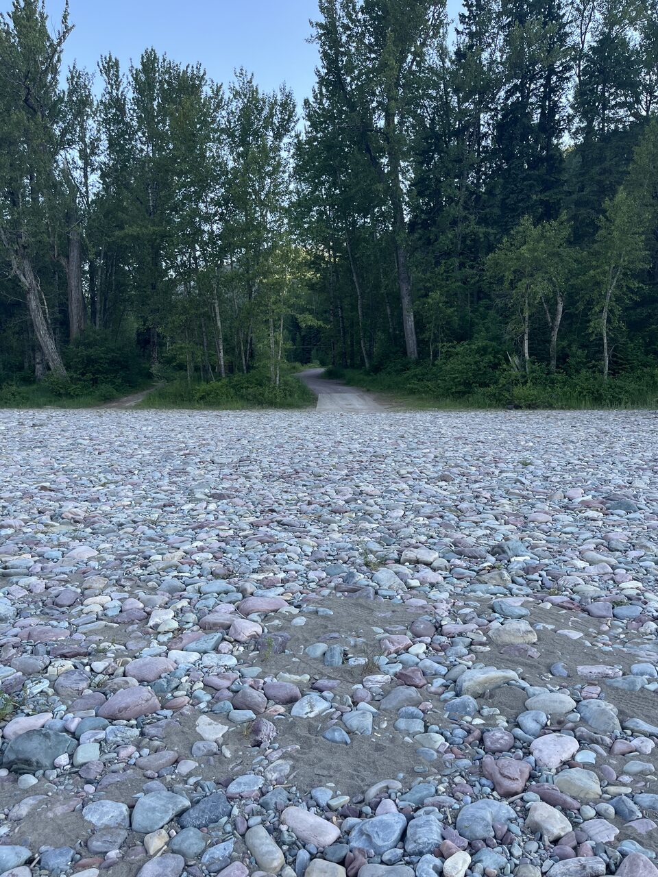 Another view of the access at Paola on the Middle Fork.