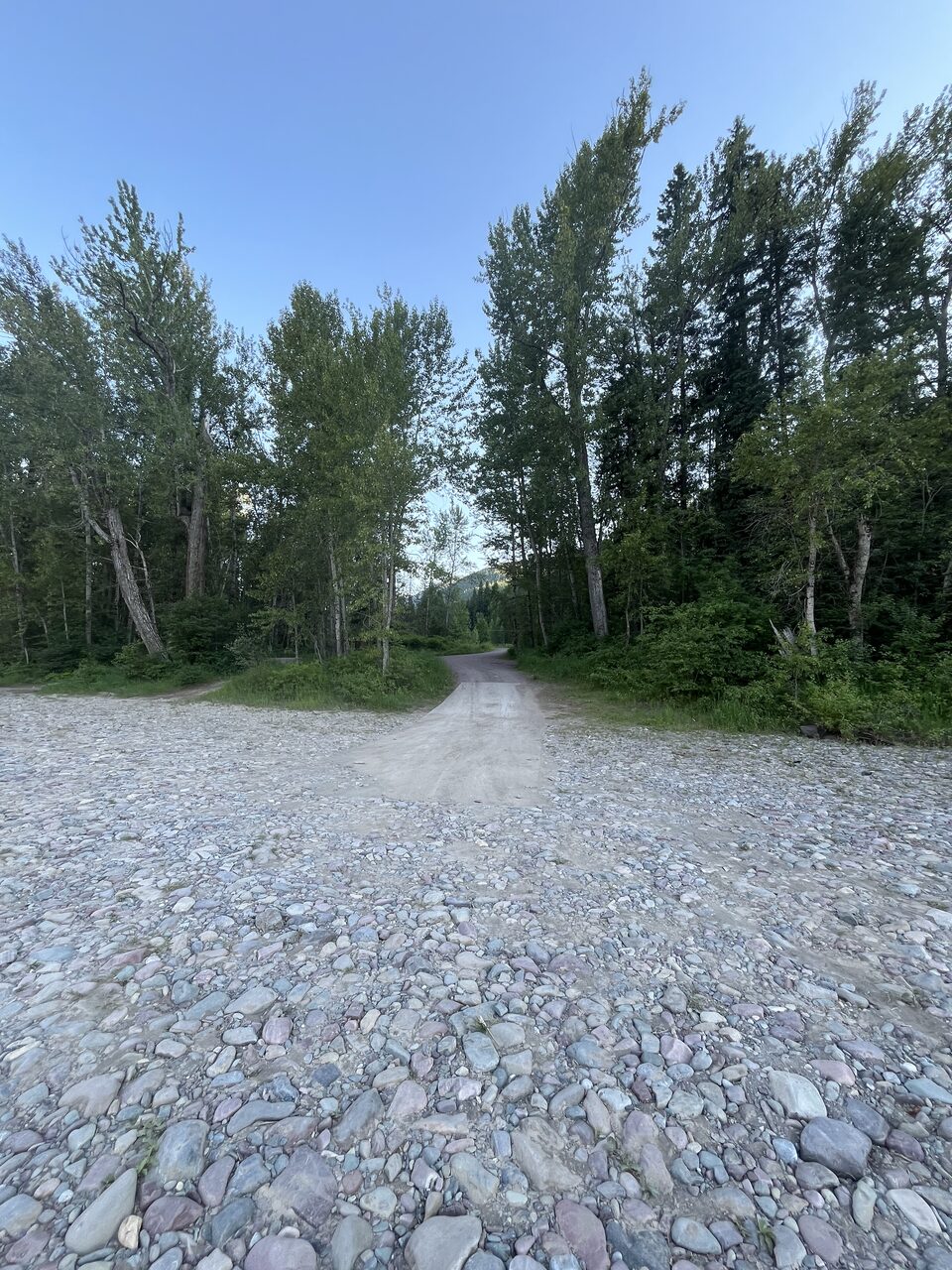 Another view of the access at Paola on the Middle Fork.