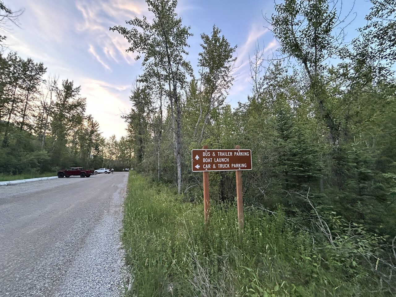 Another view of the access at West Glacier on the Middle Fork.