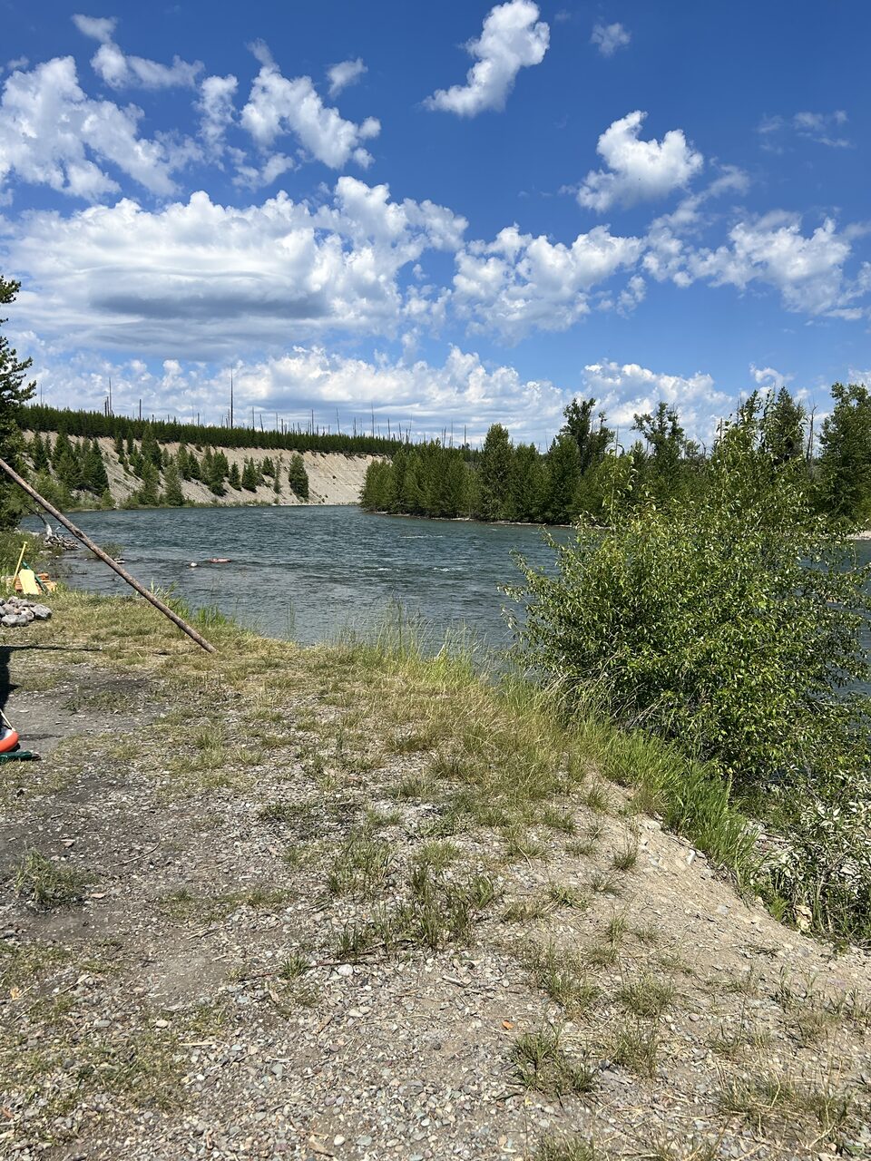 Another view of the access at Wurtz on the North Fork.